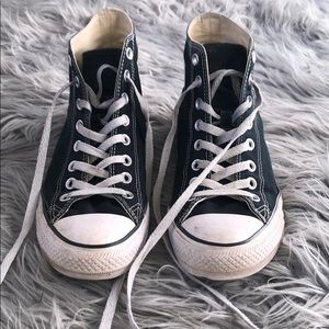 Converse | Shoes | Used Black Hightop 